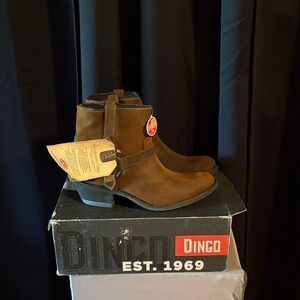 Laredo Brown Ankle Boots
